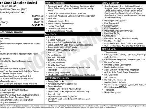 Used 2020 Jeep Grand Cherokee Limited AWD/4WD image 10