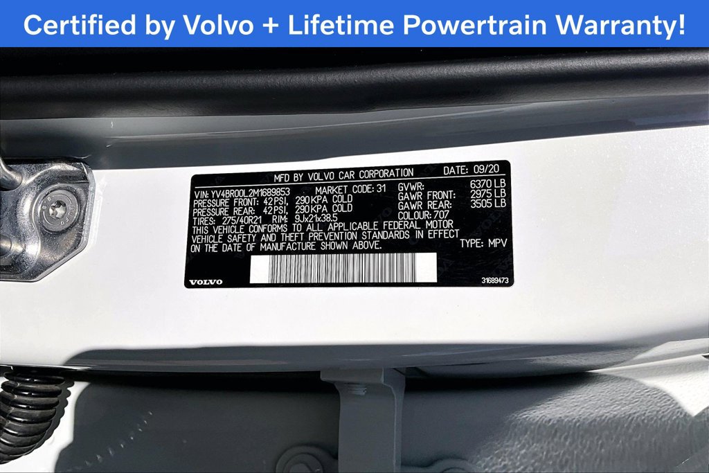 Used 2021 Volvo XC90 T8 Inscription w/ Advanced Package AWD/4WD image 47