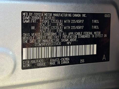 Used 2023 Toyota RAV4 XLE w/ Convenience Package FWD image 28