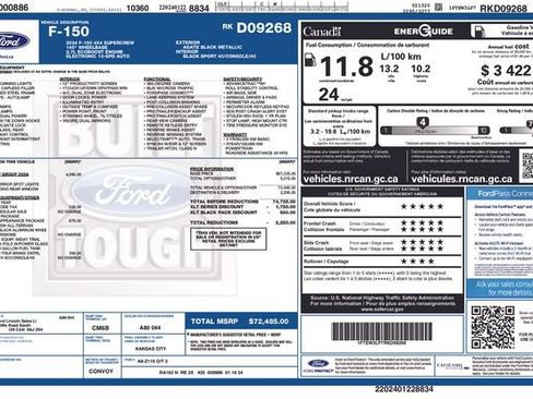 Certified 2024 Ford F150 XLT w/ Equipment Group 302A MID AWD/4WD image 40