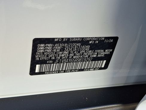 Used 2024 Subaru WRX TR image 18