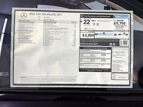 New 2026 Mercedes-Benz GLE 350 4MATIC image 18