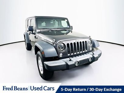 Used 2017 Jeep Wrangler Unlimited Sport w/ Quick Order Package 24S