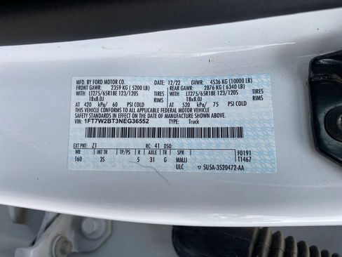 Used 2022 Ford F250 XLT AWD/4WD image 15