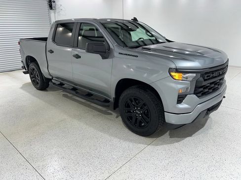 New 2026 Chevrolet Silverado 1500 Custom w/ Turbomax Blackout Package AWD/4WD image 7