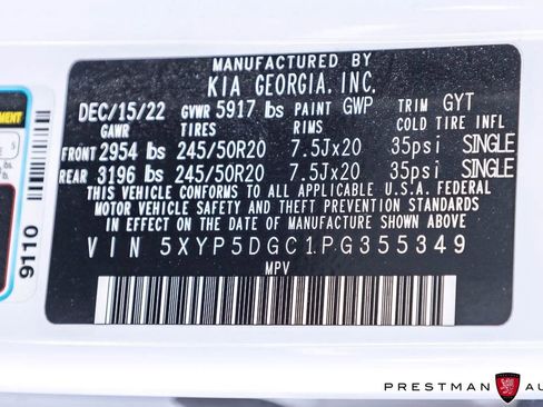 Used 2023 Kia Telluride SX Prestige AWD/4WD image 54