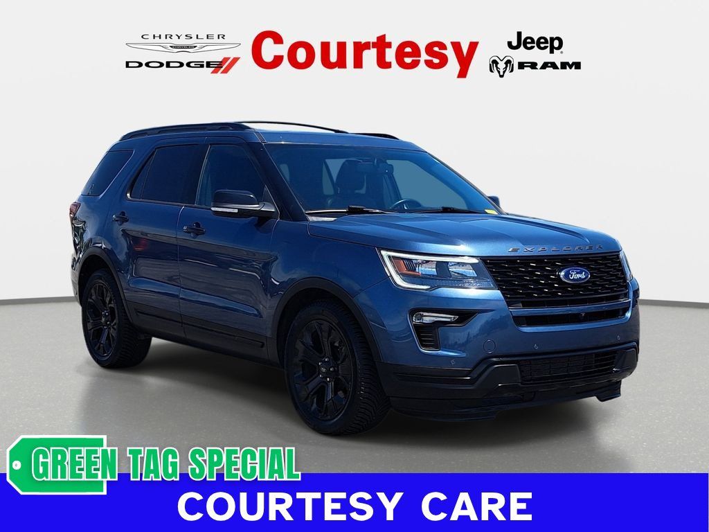 Used 2019 Ford Explorer Sport w/ Equipment Group 401A AWD/4WD image 1