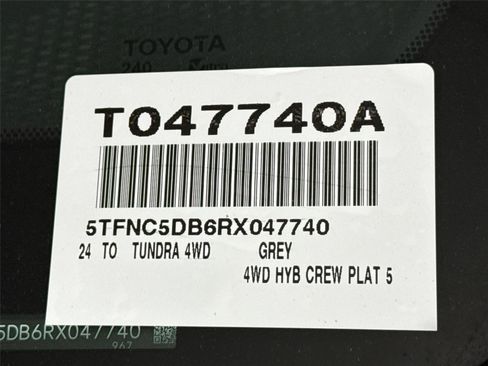 Used 2024 Toyota Tundra Platinum AWD/4WD image 49