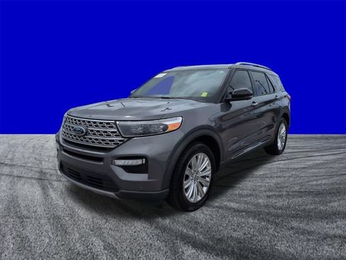 Certified 2022 Ford Explorer Limited w/ Limited Technology Package RWD image 8