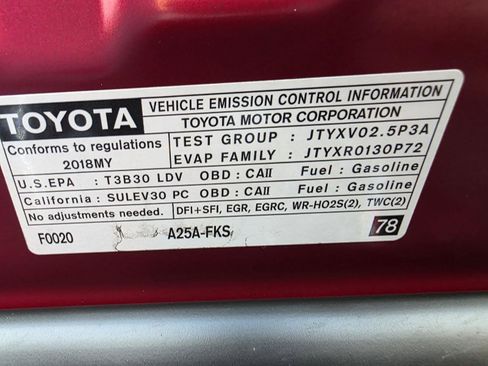 Used 2018 Toyota Camry SE FWD image 22