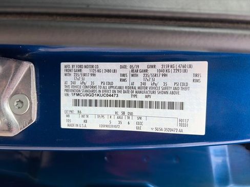 Used 2019 Ford Escape SE image 46