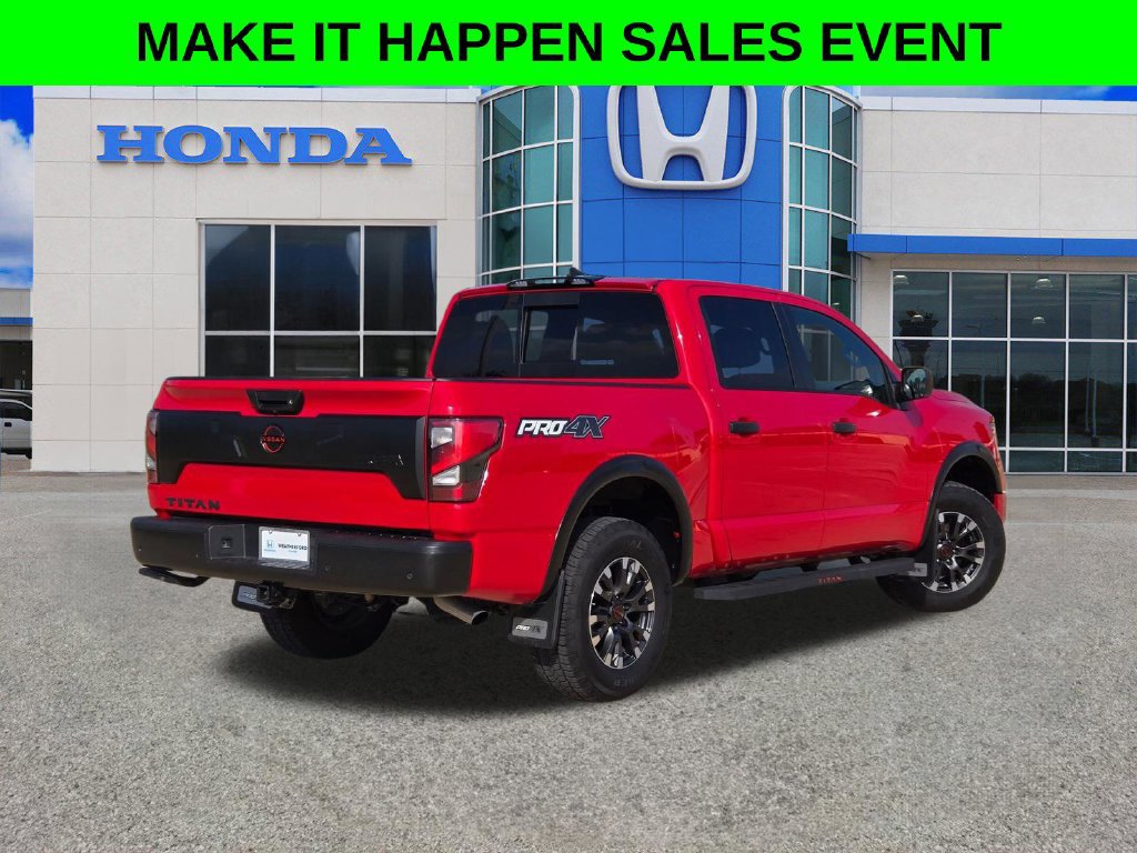 Used 2024 Nissan Titan PRO-4X w/ Pro-4x Utility Package AWD/4WD image 3