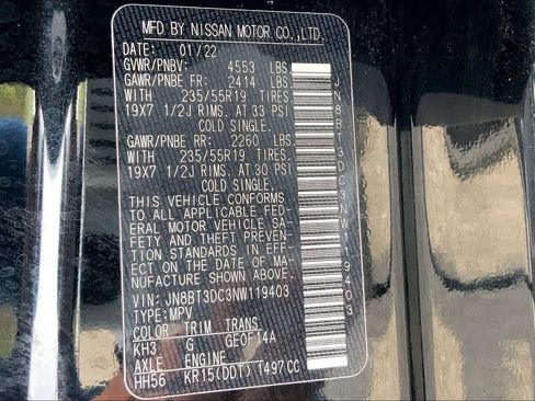 Used 2022 Nissan Rogue Platinum w/ Head-Up Display Package image 35