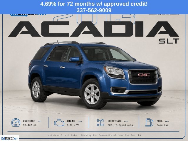 Used 2013 GMC Acadia SLT FWD image 1