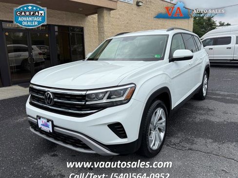 Used 2021 Volkswagen Atlas SE image 1