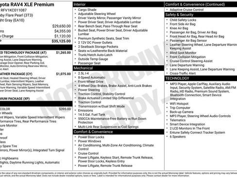 Used 2019 Toyota RAV4 XLE Premium w/ Advanced Technology Package FWD image 4