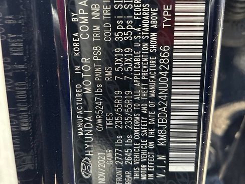 Used 2022 Hyundai Tucson SEL AWD/4WD image 10