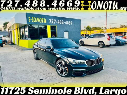 Used 2019 BMW 740i w/ M Sport Package RWD image 1