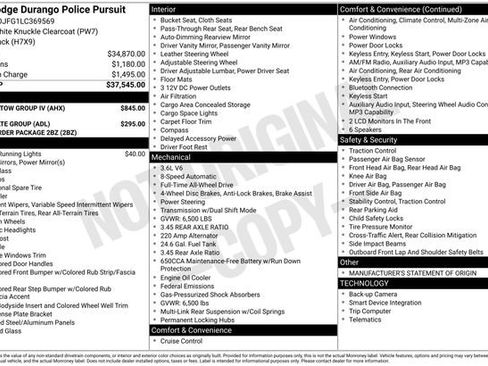 Used 2020 Dodge Durango AWD w/ Trailer Tow Group IV image 7