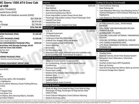 New 2026 GMC Sierra 1500 AT4 w/ AT4 Premium Package AWD/4WD image 4