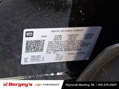 Certified 2025 Chevrolet TrailBlazer LS w/ LS Convenience Package image 29