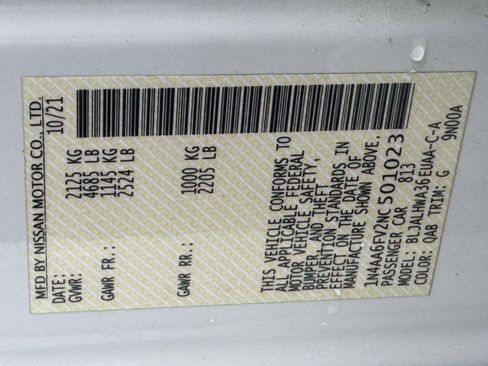 Used 2022 Nissan Maxima Platinum w/ Sport Mat Group image 15