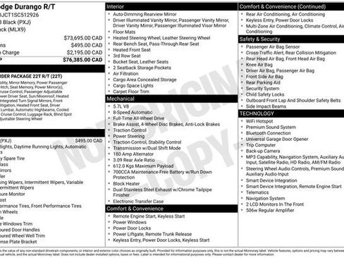 Used 2025 Dodge Durango R/T AWD/4WD image 16