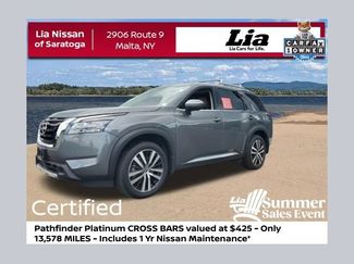 Certified 2025 Nissan Pathfinder Platinum w/ Cargo Package AWD/4WD 360° Tour
