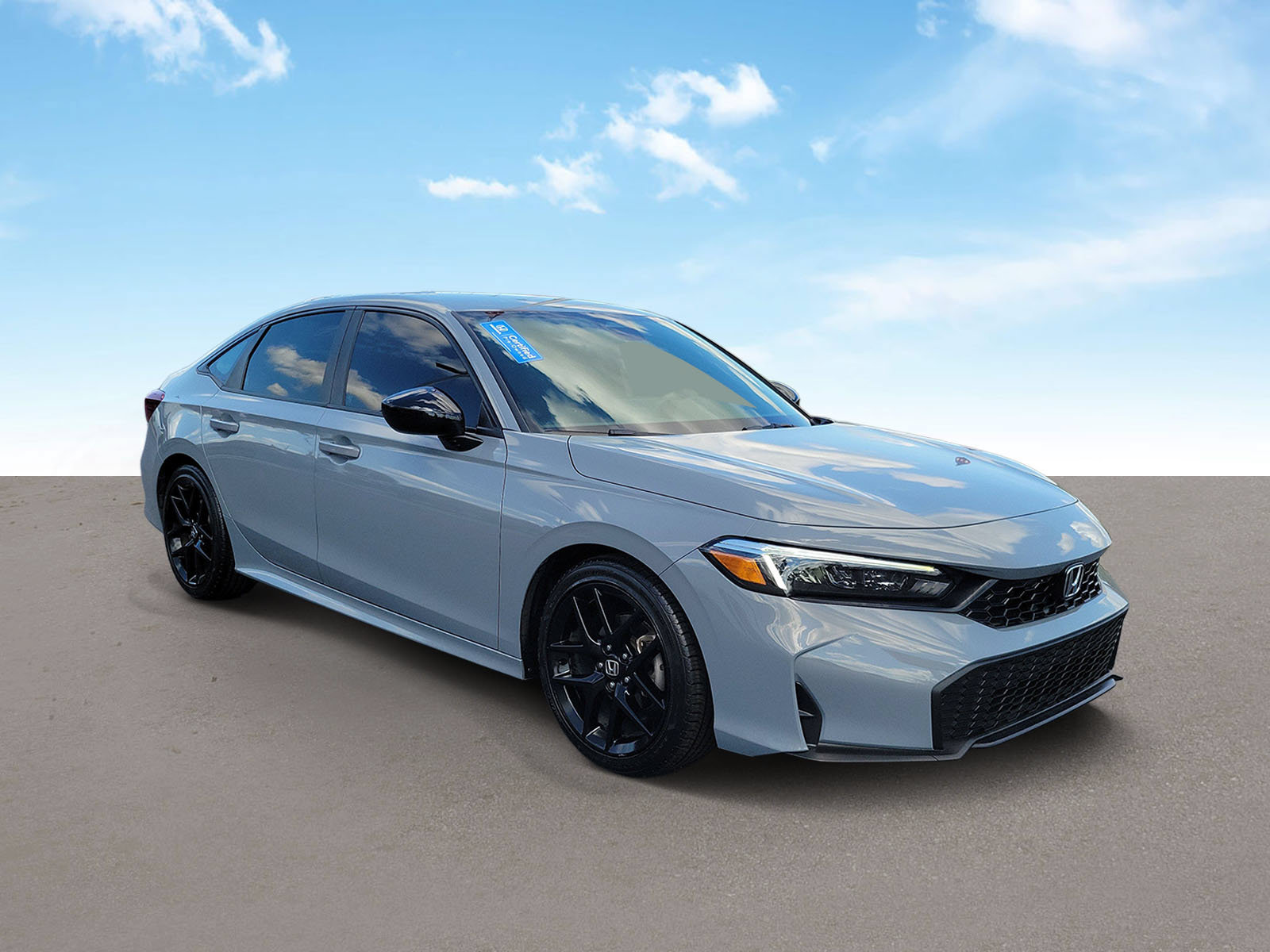 Certified 2025 Honda Civic Sport image 1