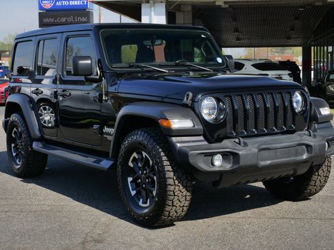 Used 2021 Jeep Wrangler Unlimited Sport w/ Sun And Sound Package AWD/4WD image 4
