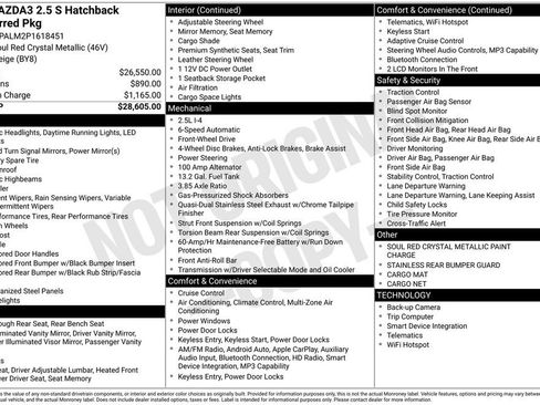 Used 2023 MAZDA MAZDA3 s image 21