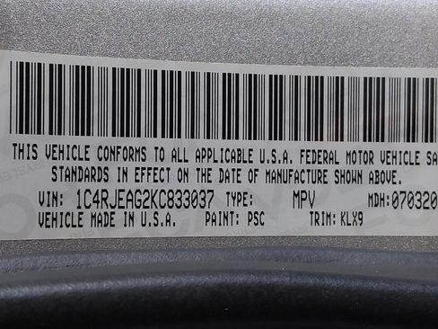 Used 2019 Jeep Grand Cherokee Altitude RWD image 33