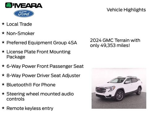 Used 2024 GMC Terrain SLT AWD/4WD image 7