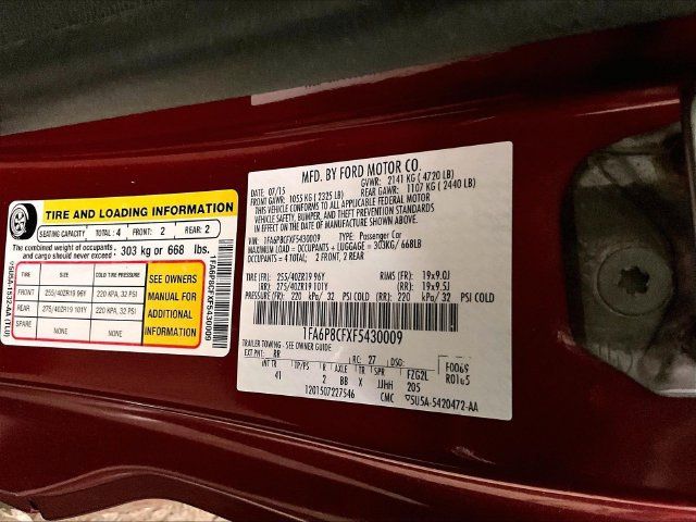 Used 2015 Ford Mustang GT Premium w/ GT Performance Package RWD image 32