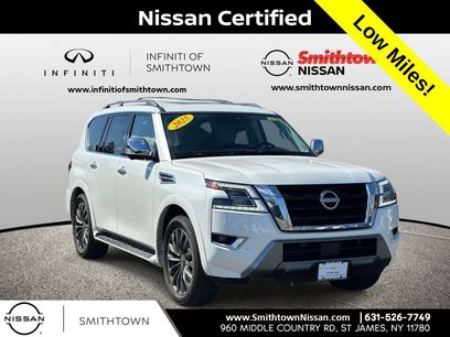 Certified 2024 Nissan Armada Platinum w/ Captain's Chairs Package