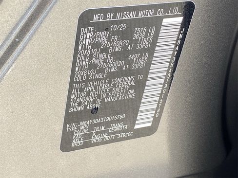 New 2026 Nissan Armada SL image 35