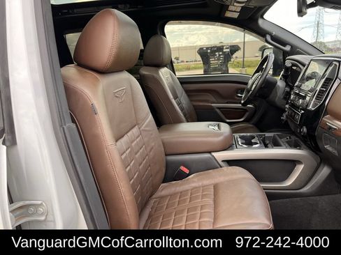 Used 2023 Nissan Titan Platinum Reserve w/ Moonroof Package AWD/4WD image 27