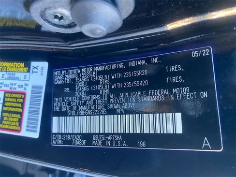 Certified 2022 Toyota Highlander XSE image 27