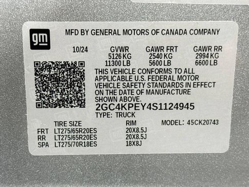 Used 2025 Chevrolet Silverado 2500 LTZ w/ LTZ Premium Package AWD/4WD image 33