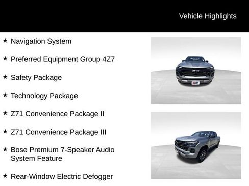 Used 2023 Chevrolet Colorado Z71 w/ Z71 Convenience Package 2 AWD/4WD image 13