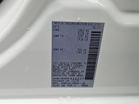 Certified 2023 Nissan Altima 2.5 S image 26