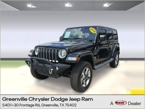 Used 2019 Jeep Wrangler Unlimited Sahara AWD/4WD image 1