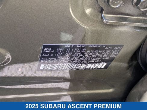 Certified 2025 Subaru Ascent Premium image 30