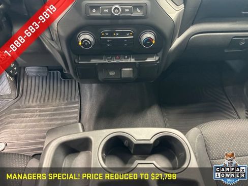 Used 2019 Chevrolet Silverado 1500 Custom w/ Custom Value Package AWD/4WD image 17