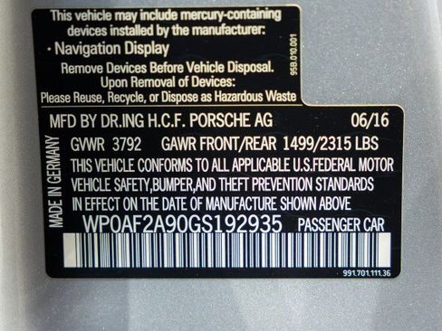 Used 2016 Porsche 911 GT3 RS image 52