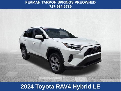 Used 2024 Toyota RAV4 LE AWD/4WD image 1