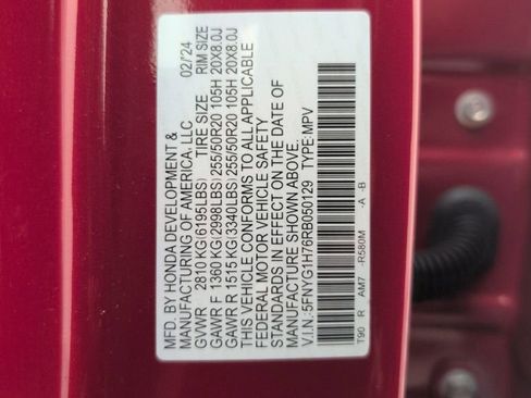 Used 2024 Honda Pilot Touring image 49