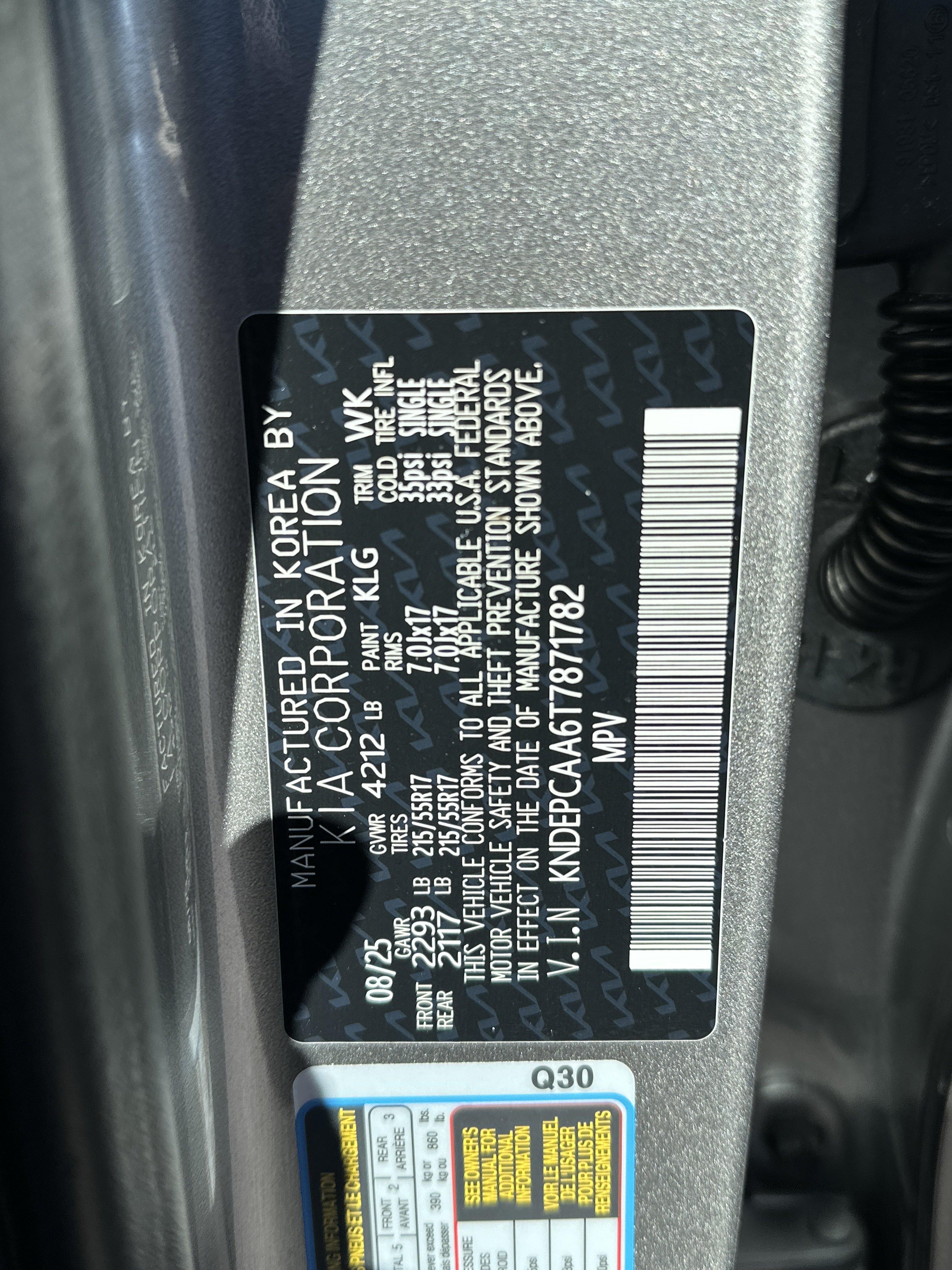 Certified 2026 Kia Seltos LX AWD/4WD image 29