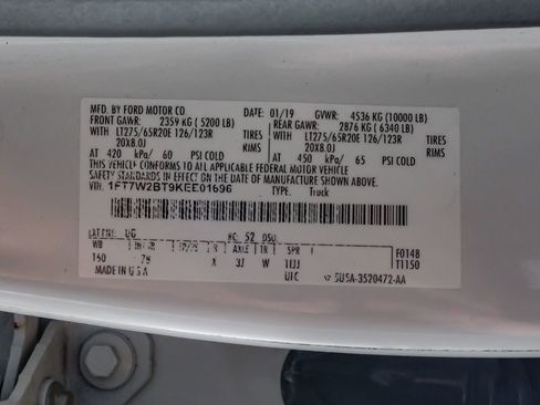 Used 2019 Ford F250 Platinum w/ Platinum Ultimate Package image 64