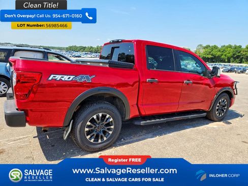 Used 2021 Nissan Titan PRO-4X w/ Pro-4x Convenience Package AWD/4WD image 4